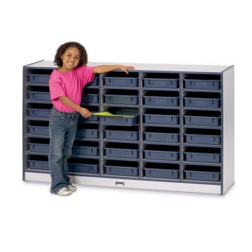 Rainbow Accents Paper Tray Cubbies (30 Tray w/ trays)