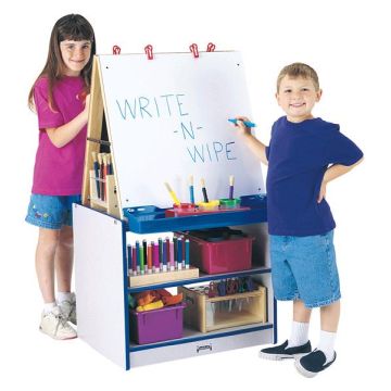 Rainbow Accents Easel Stations