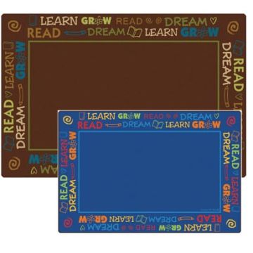 Read to Dream Border Rug