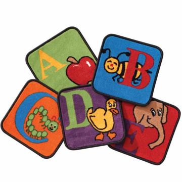 Reading by the Book ValuePlus Carpet Squares ( Set of 26 Squares )