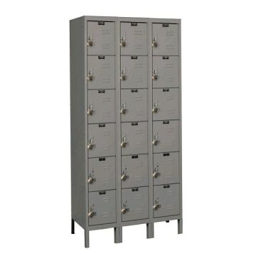 ReadyBuilt Six-Tier 3-Wide Lockers w/ Locks