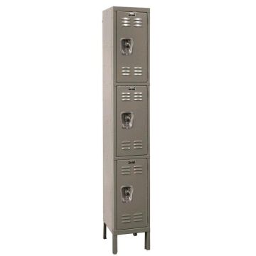 ReadyBuilt Triple-Tier 1-Wide Lockers w/ Locks