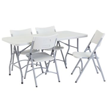 Rectangle Folding Table & Plastic Folding Chair Packages