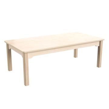 Rectangle Preschool Classroom Activity Table - 14.5" H