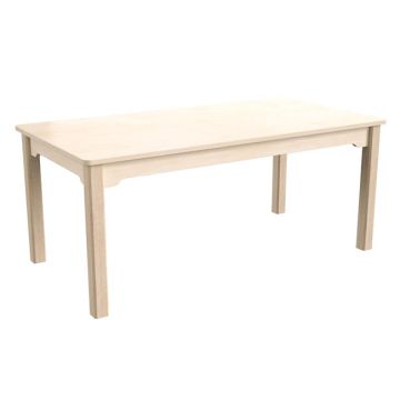 Rectangle Preschool Classroom Activity Table - 18" H
