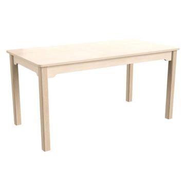 Rectangle Preschool Classroom Activity Table - 21.25" H