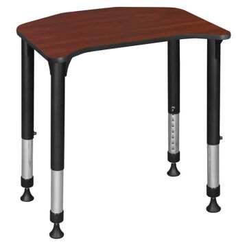Ferris Height Adjustable Student Desk (26" x 24")