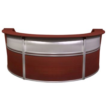 Marque Reception Desk with Plexi Panel (3-Unit)
