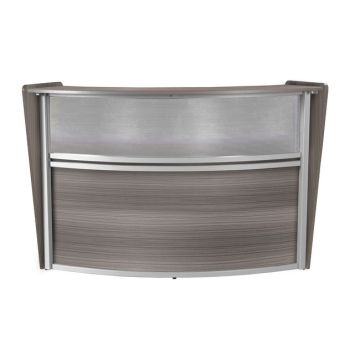 Marque Reception Desk with Plexi Panel (Single Unit)
