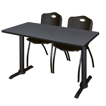 Cain Base Training Table & M Stacker 4700 Chairs