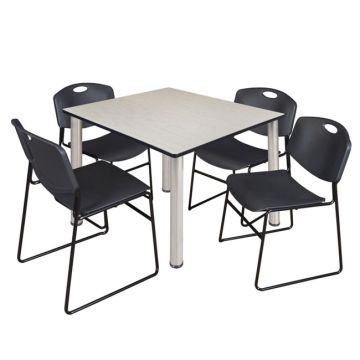 Kee Base Cafe Table and Zeng 4400 Chairs