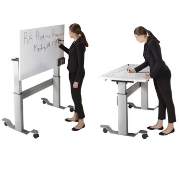 Eficiente LT Flip Marker Board Height Adjustable Tables