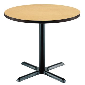 Mode Round Cafe Table w/ Black X-Base