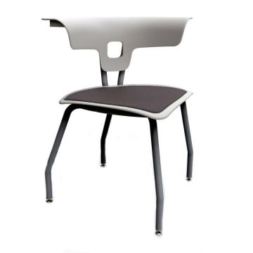Ruckus 4- Leg Chair (18'' H - 5th-Adult) Upholstered Seat