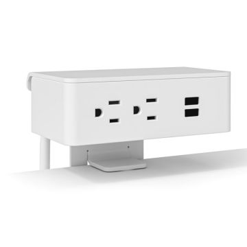Resi Collection Desktop Universal Power Outlet Block w/ USB Ports