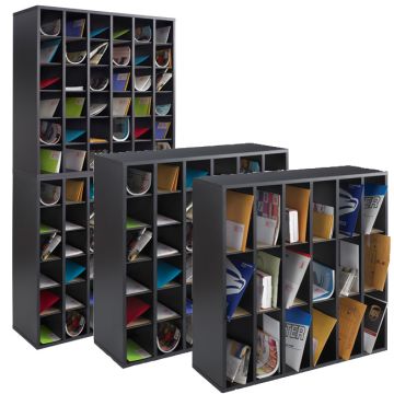Wood Mail Sorter by SAFCO