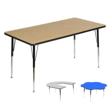 8400 Series Melamine Activity Tables