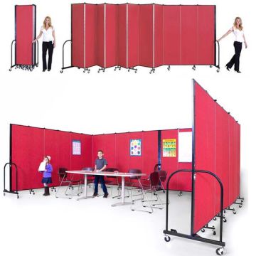 5' H Freestanding Portable Partition