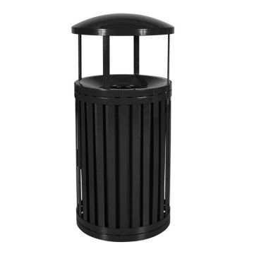 Streetscape Hampton Outdoor Trash Receptacle