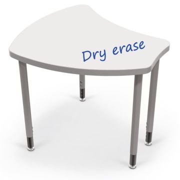 Shapes Desks with Dry Erase Top