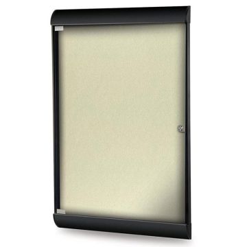 Silhouette Enclosed Board w/ Prematak Vinyl Tackboard