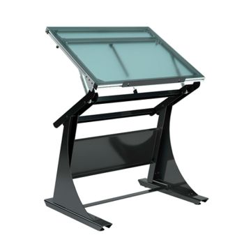 Sit to Stand Drawing Table with Dry Erase Top