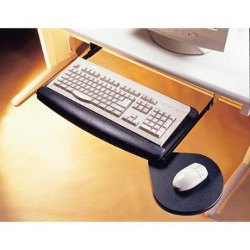Sliding Keyboard Tray - Black