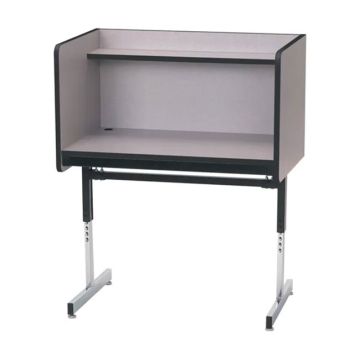 Pedestal Base Carrel