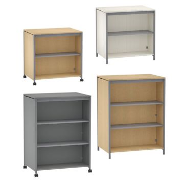 Constellate Double-Sided Bookshelf Units 