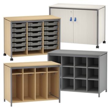 Constellate Mid-Unit Storage Cabinets 