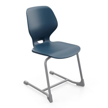 14"H Numbers Cantilever Chair