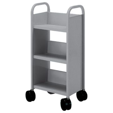 Mini Book Truck (3 Sloping Shelves)