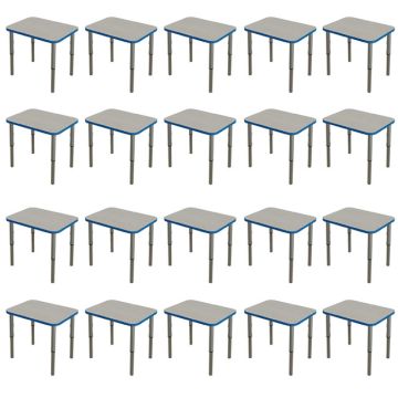 Classroom Set- 20 Synergy Single Student Desks