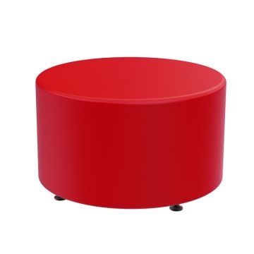Sonik Round Ottoman- 18'' H