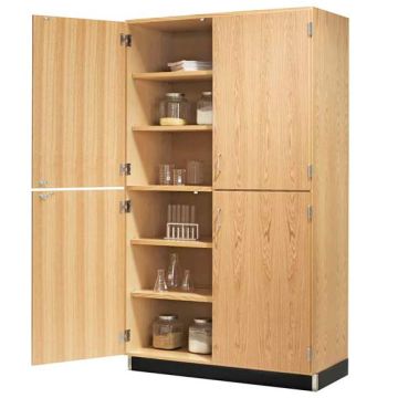 Split Level Science Storage Cabinets