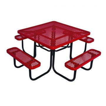 Square Outdoor Picnic Table
