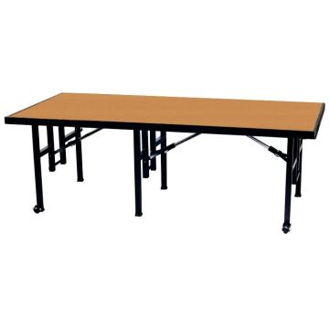 Fixed Height Stages with Hardboard Surface