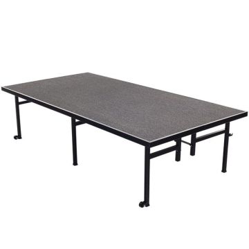 Fixed Height Stages with Carpet Surface