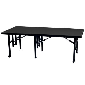 Fixed Height Stages with Polypropylene Surface