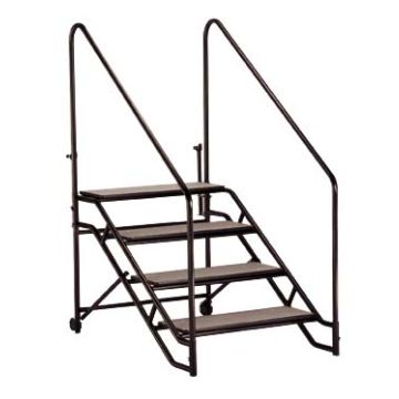 Portable Steps for Mobile Stages by Midwest