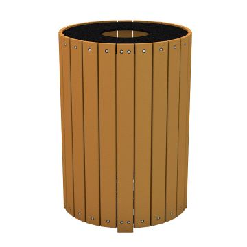 Resinwood Round Receptacles