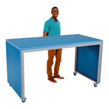 Mobile Conversation Standing Height Waterfall Tables