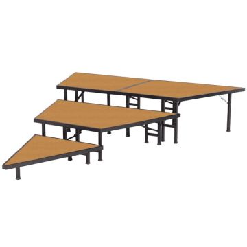Pie Shaped Riser Sets w/ Hardboard Surface