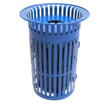Swing Door Trash Receptacle