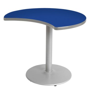Crescent Activity Tables with Color Tops