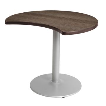 Crescent Activity Tables with Wood Tops