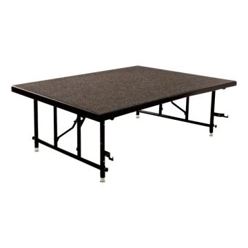 TransFold Dual Height Stages w/ Carpet Deck by Midwest