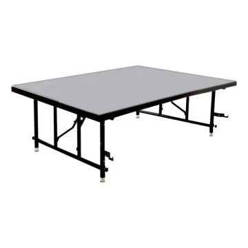 TransFold Dual Height Stages w/ Polypropylene Deck by Midwest