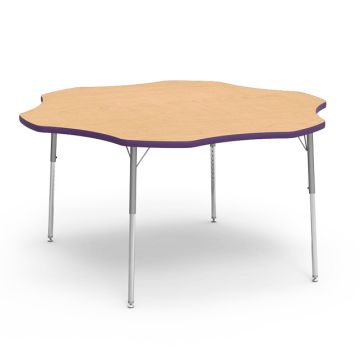 4000 Series Activity Table (60'' Flower, 22"-30"H Adjustable)