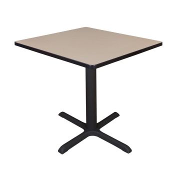 Cain Base Square Cafe Tables by Regency